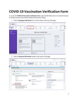 Accessing My Vaccination Certificate and Vaccination Certificate 